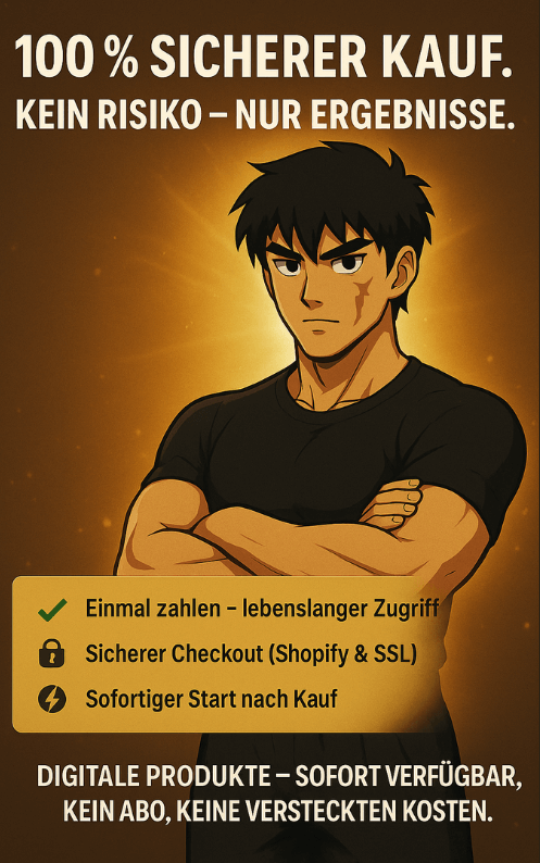 Hanma Mindset System- Das 30-Tage-System für eiserne Disziplin, Fokus und mentale Stärke