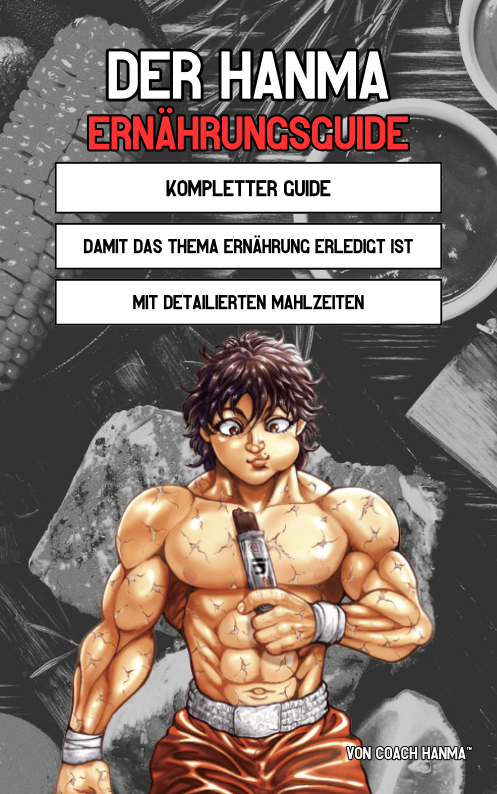 Baki Hanma Bundle - Detailierteres Training und Ernährung mit echten Baki Rezepten spart 50% kosten