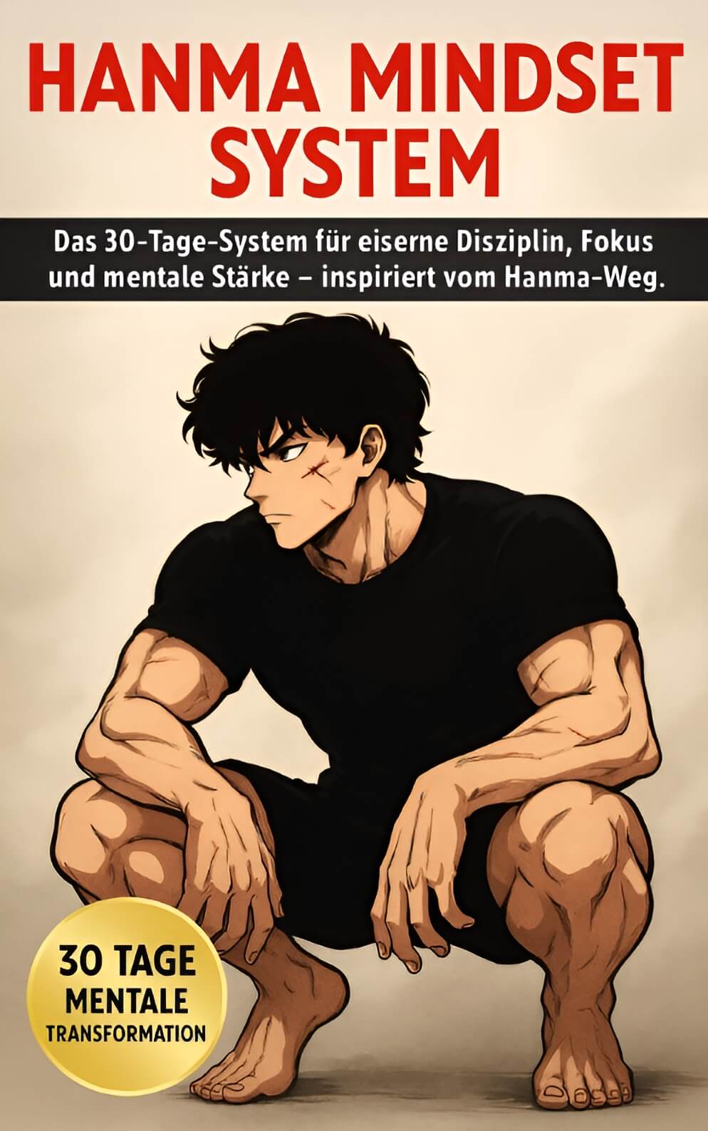 Hanma Mindset System- Das 30-Tage-System für eiserne Disziplin, Fokus und mentale Stärke