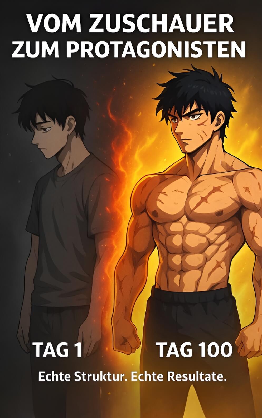 Training Arc – Das komplette Anime Fitness System (8 Trainingspläne + 2 Ernährungs-Guides, PDF, Sofort-Download)